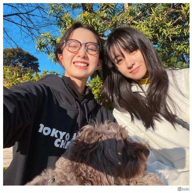 Koki,、Cocomiとの“オフ感”溢れる姉妹ショット公開「すっぴん？」「可愛い」の声
