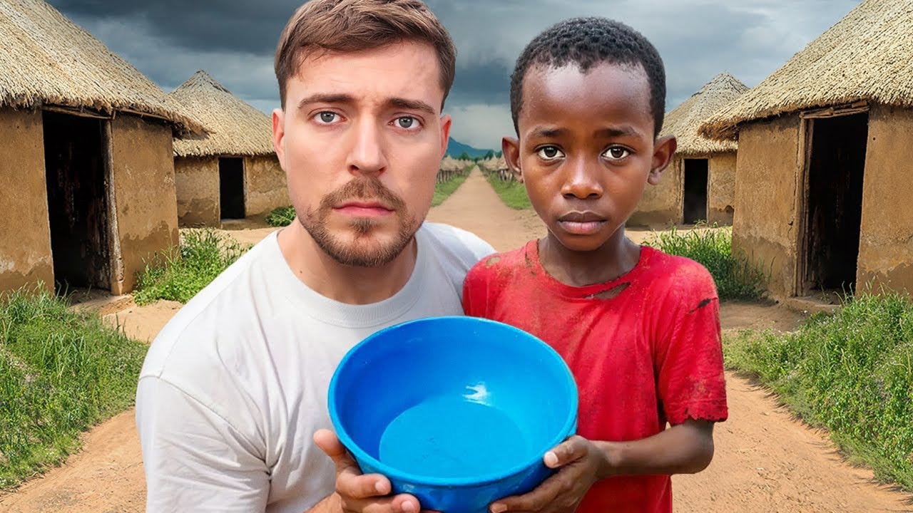 Mrbeast、食料支援の動画公開