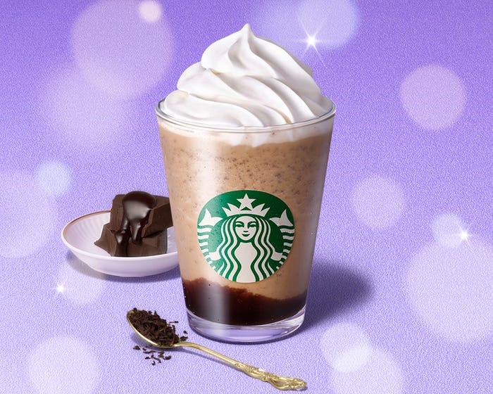 「アールグレイ チョコレート フラペチーノ(R)」(提供画像)