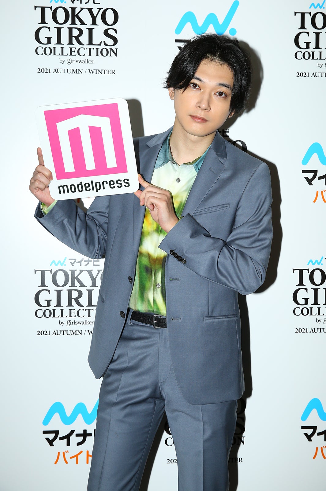 吉沢亮×モデルプレス（C）マイナビ 東京ガールズコレクション 2021 AUTUMN／WINTER