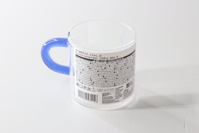 マグ（耐熱ガラス、60mL、A）