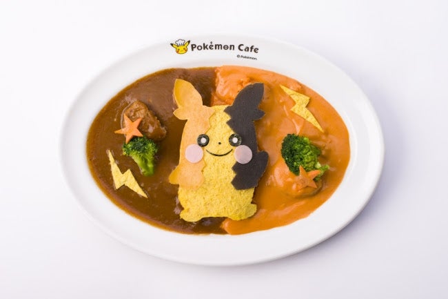 モルペコのぺこぺこWソースオムライス1,628円（C）2019 Pokemon．（C）1995-2019 Nintendo／Creatures Inc.／GAME FREAK inc.ポケットモンスター・ポケモン・Pokemonは任天堂・クリーチャーズ・ゲームフリークの登録商用です。