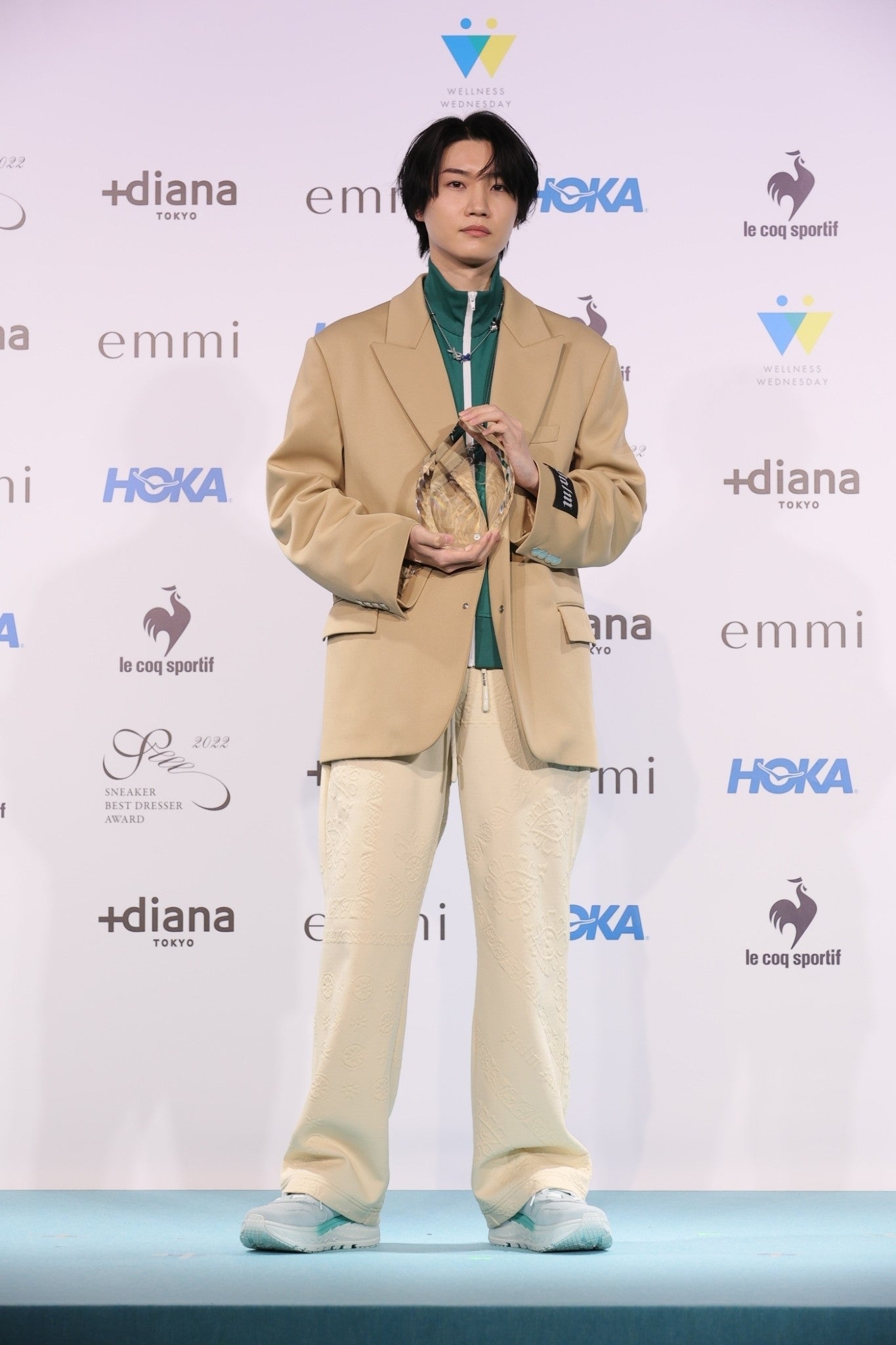 桜田通「やっと両想いになれた」小学生の頃から揺るがぬ愛語る＜スニーカーベストドレッサー賞 2022＞