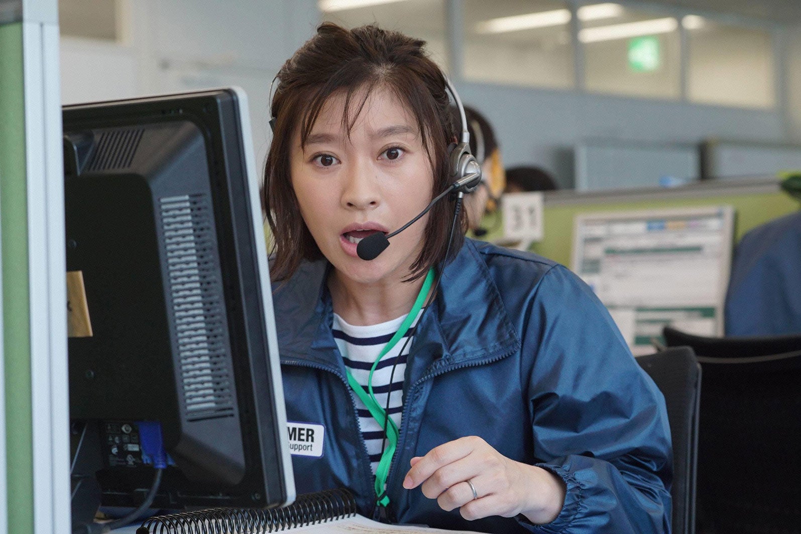 篠原涼子／「民衆の敵」第1話より（C）フジテレビ