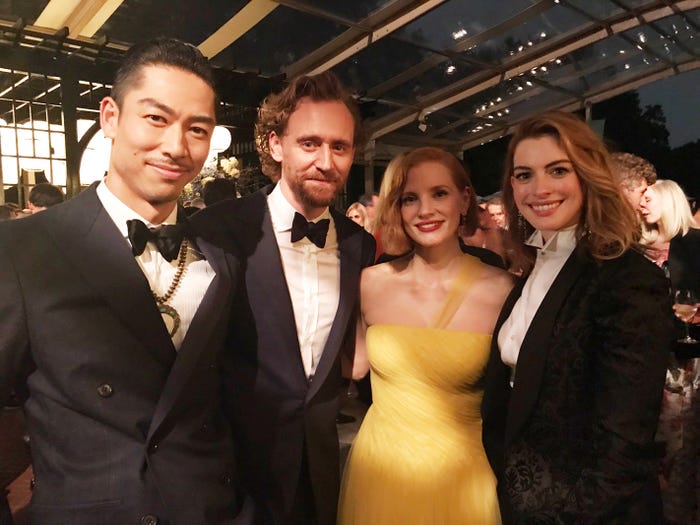 AKIRA、トム・ヒドルストン、ジェシカ・チャステイン、アン・ハサウェイ (画像提供:所属事務所)