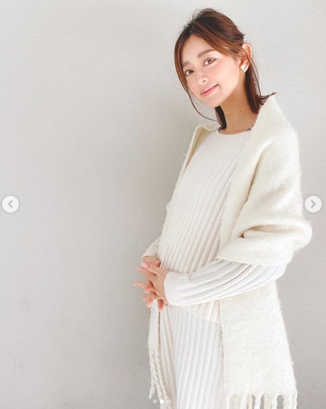 松本莉緒、第1子妊娠を発表 ふっくらお腹ショット公開