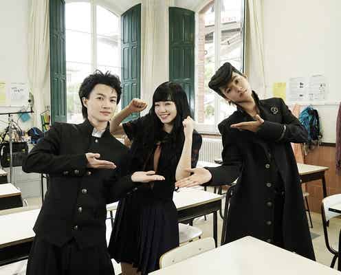 「ジョジョ」山崎賢人・神木隆之介・小松菜奈“美男美女”3ショットが絵になる<オフショット到着>
