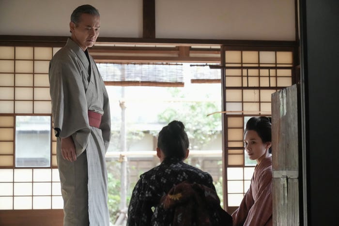 渡部篤郎、村上蘭、国仲涼子「ブラッサム」第2話(C)NHK