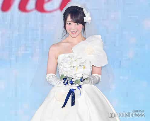 峯岸みなみ、前田敦子妊娠に笑顔 ウェディングドレスでシークレット登場<GirlsAward 2018 A/W>