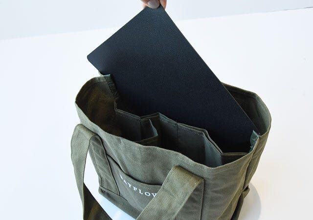 BAYFLOW トートバッグ 付録 ムック ムック本 ムック 付録 人気 おすすめ オススメ 宝島社 宝島 レビュー 便利 優秀 当たり BAYFLOW ベイフロー トートバッグ バッグ トート カーキ 底板