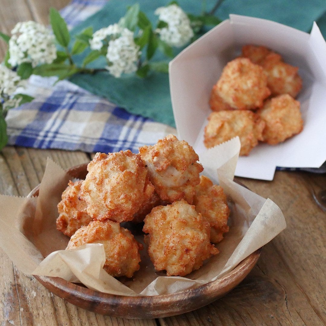鶏むね肉で！明太マヨチキンナゲット