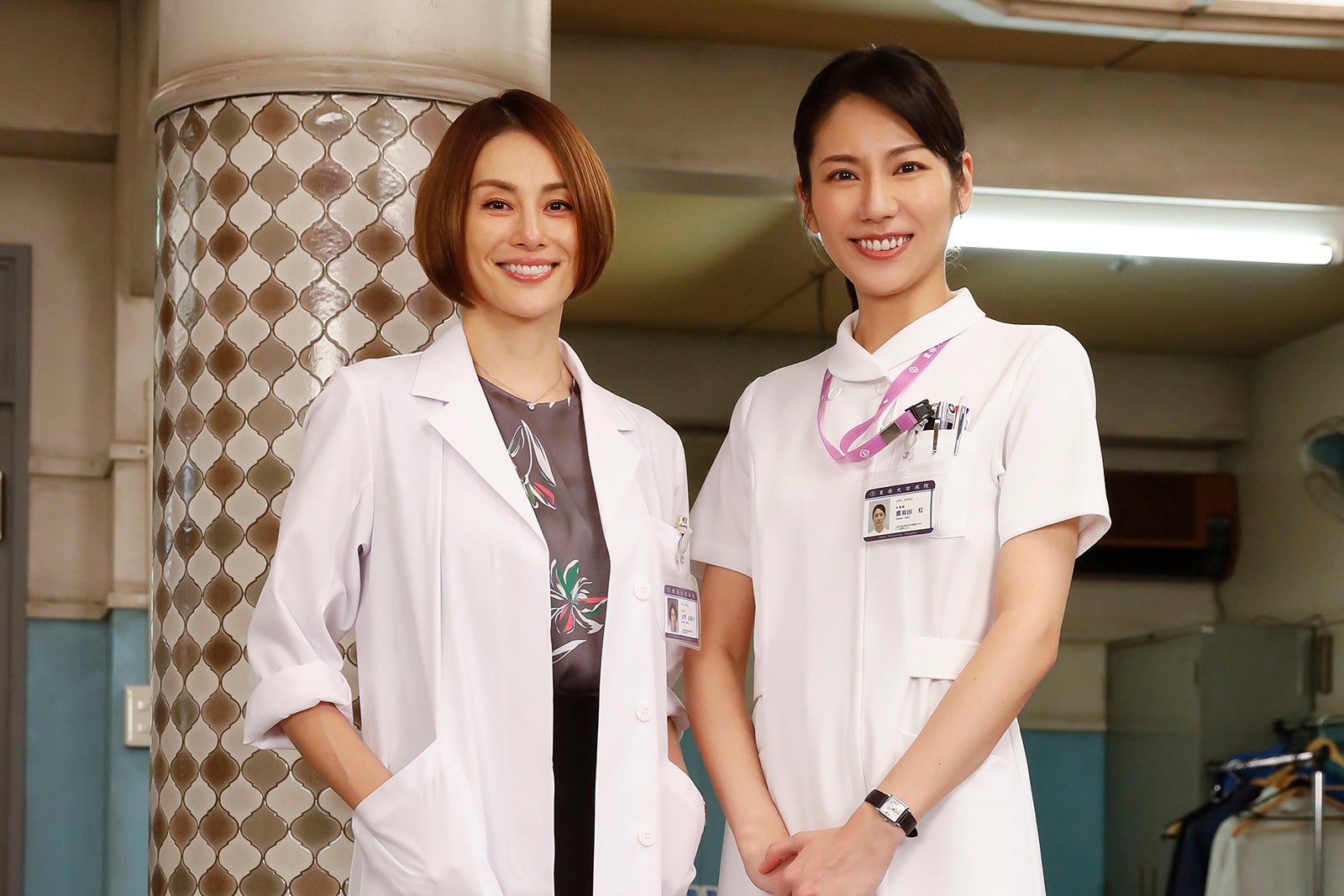 米倉涼子、松下奈緒（C）テレビ朝日