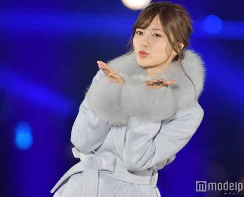 乃木坂46白石麻衣の投げキッスに北九州がうっとり “女神”の美貌で魅了<TGC北九州2017>