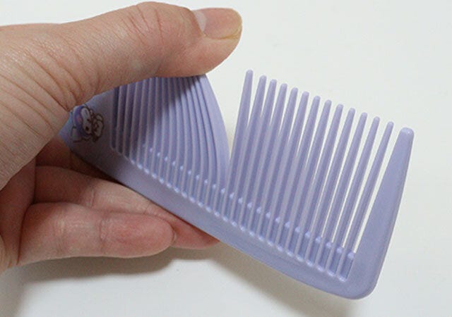 ひっかけられるトリートメントコーム細目