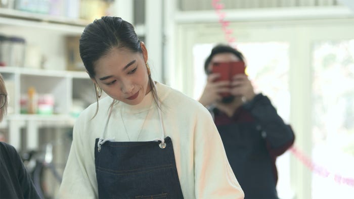 りさこ「TERRACE HOUSE OPENING NEW DOORS」(C)フジテレビ/イースト・エンタテインメント