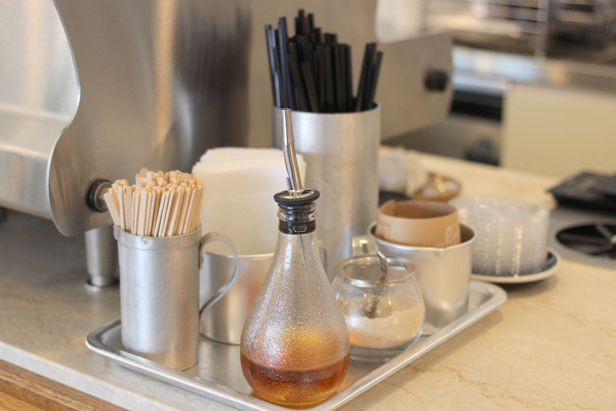 Bridge COFFEE & ICECREAMカウンター