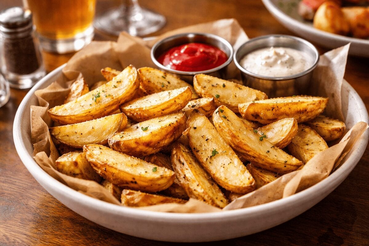 皮付きポテトのイメージ