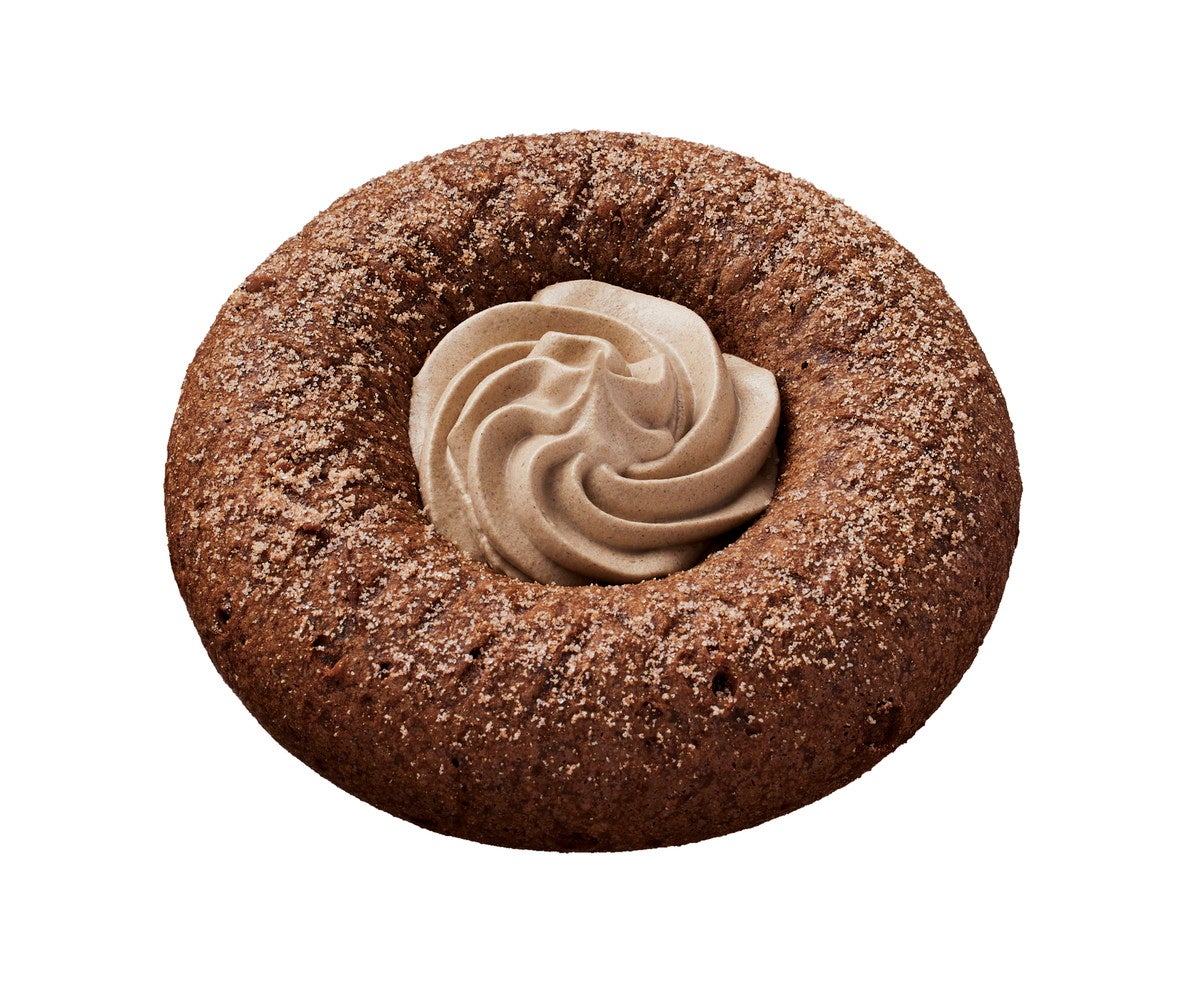 米粉ドーナツ 濃いほうじ茶ホイップ／画像提供：ダスキン