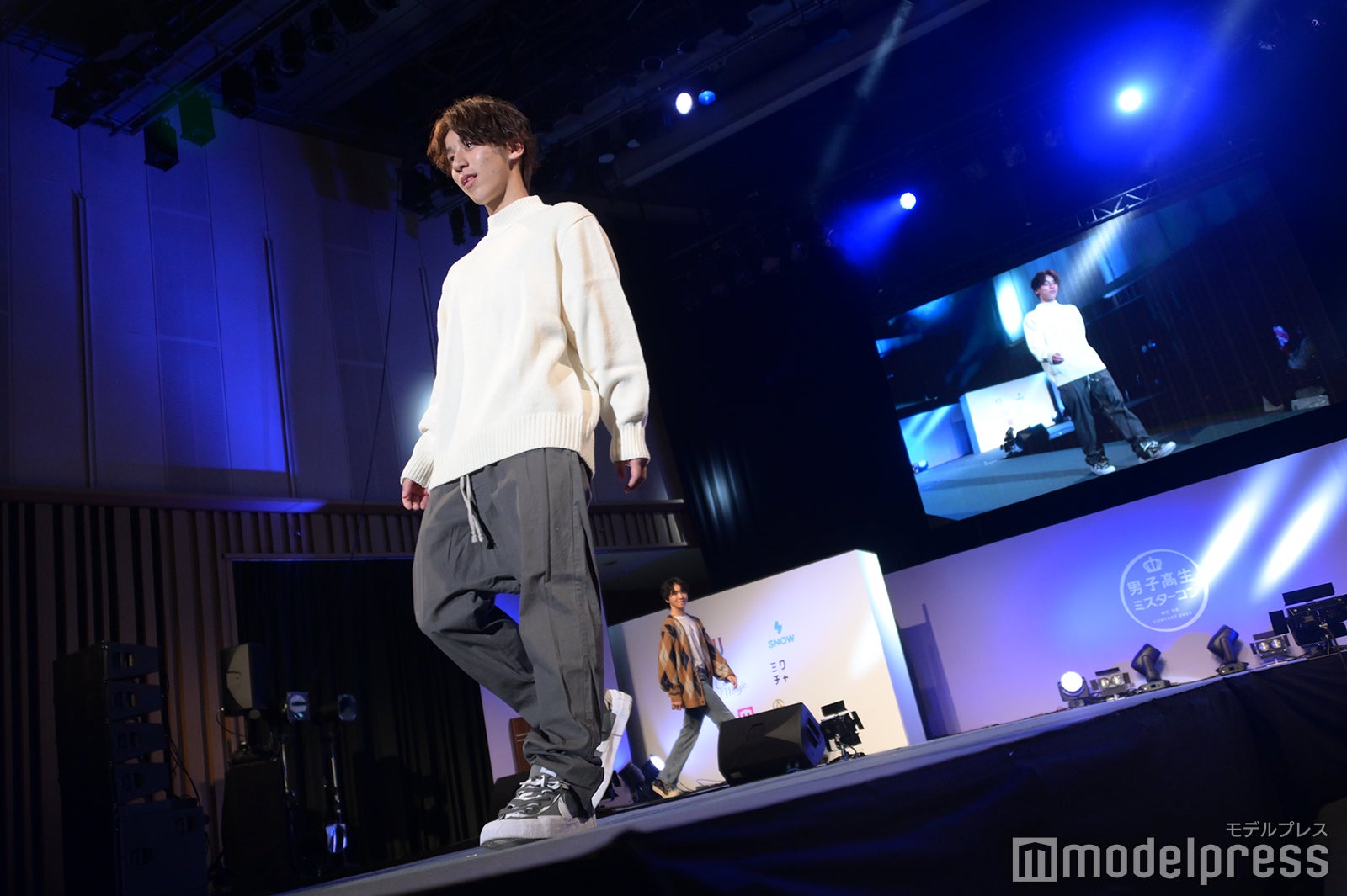 「男子高生ミスターコン2023」ファイナル審査の様子（C）モデルプレス