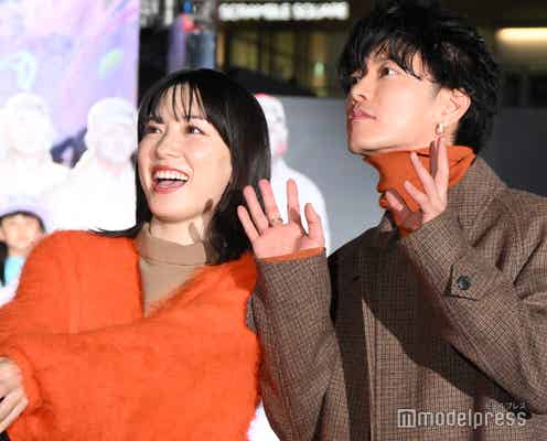 永野芽郁&佐藤健、ハロウィンパーティーにお揃いで登場「健さんが一緒にオレンジを着たいって言った」【はたらく細胞】
