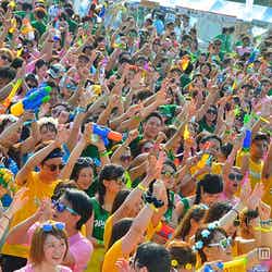 「ステージゾーン」/DJプレイで大いに盛り上がる