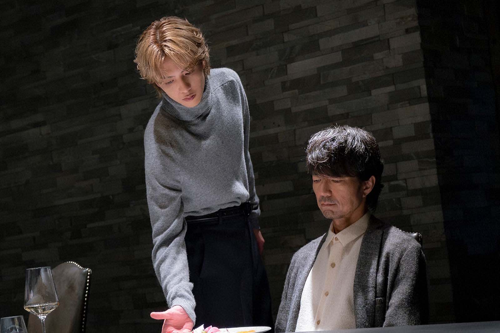 志尊淳、仲村トオル「フェルマーの料理」第6話より（C）TBS