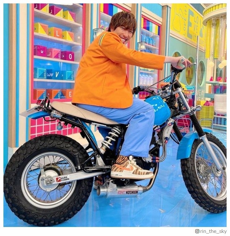 EXITりんたろー。「Beautiful Life」木村拓哉のバイクと対面「夢が叶いました」