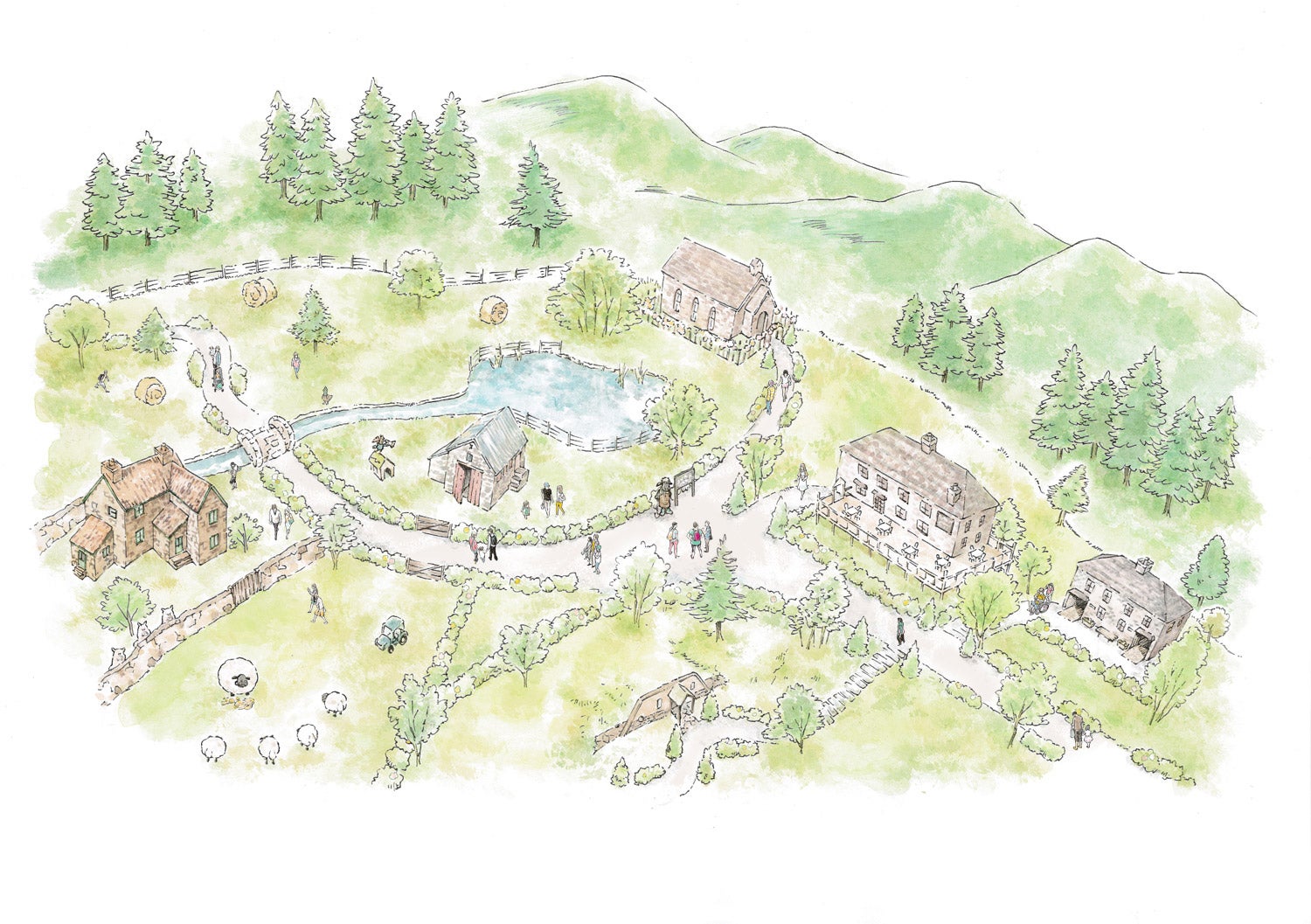 日本初「ひつじのショーン」屋外施設『ひつじのショーン ファームガーデン』誕生