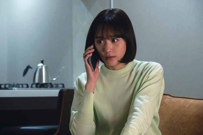 松井愛莉「子宮恋愛」第8話(C)ytv