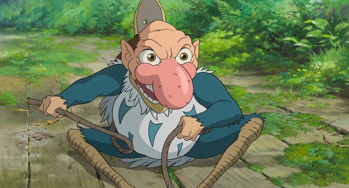 青サギ・サギ男(C)2023 Studio Ghibli