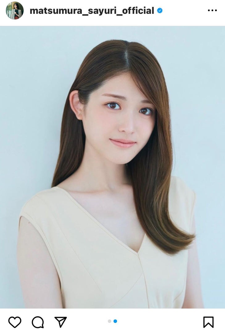 元乃木坂46松村沙友理、生島企画室への移籍発表「新しい事を今後もまだまだ挑戦していきたい」