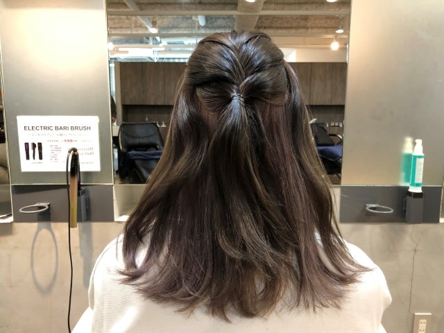 伸びかけヘアを可愛く おしゃれに 簡単ゆるふわ お団子ヘアアレンジ モデルプレス