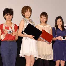 左から:熊谷弥香、光宗薫、高山都、園ゆきよ