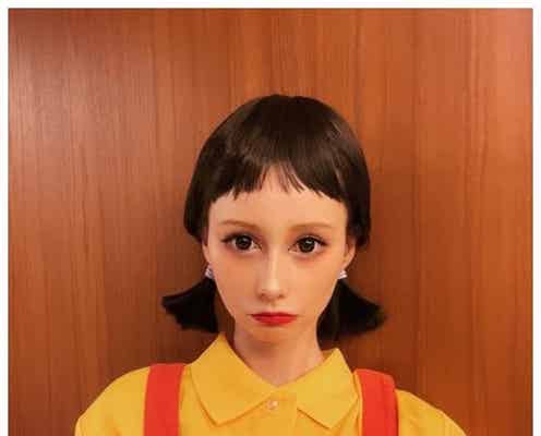 ダレノガレ明美「イカゲーム」“あの少女”に変身 一足早いハロウィン満喫