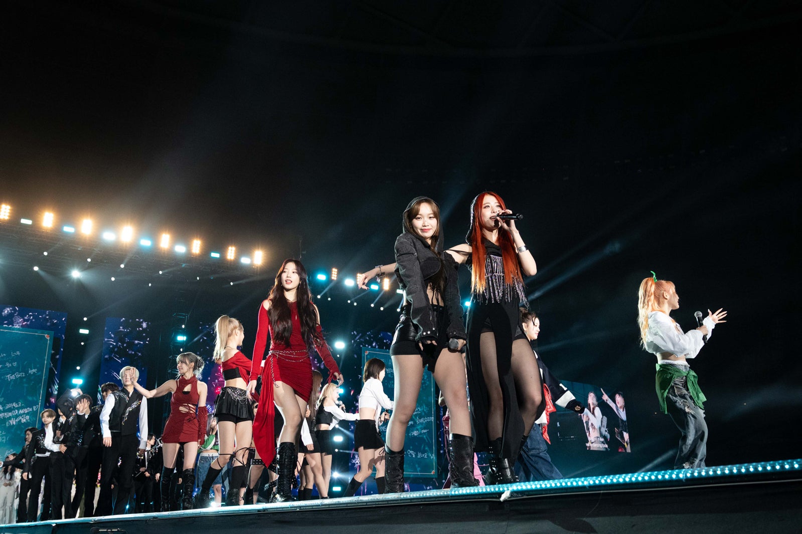 「MUSIC BANK GLOBAL FESTIVAL 2023」の様子（提供写真）