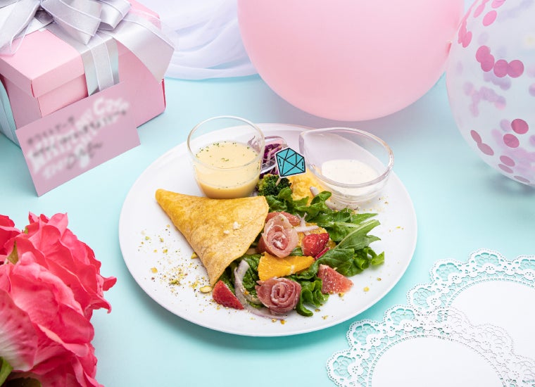 ブーケトルティーヤ税込1,980円／提供画像