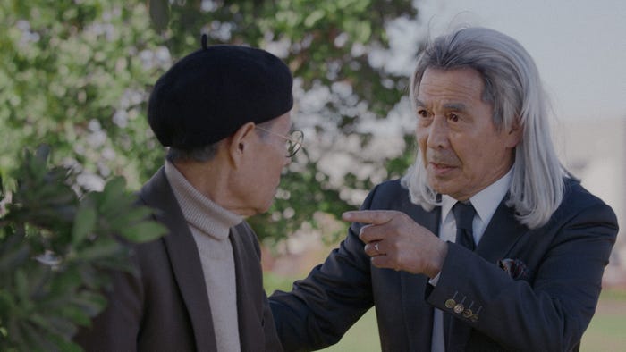 加藤茶、井上順「定年退食」(C)NHK