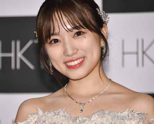 矢吹奈子、美くびれ際立つ素肌見せショットに「可愛すぎる」「抜群のスタイル」と反響続々