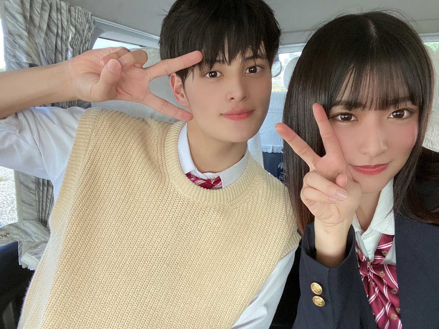 れおん、まりあ「今日、好きになりました。-星空編-」（C）AbemaTV, Inc.