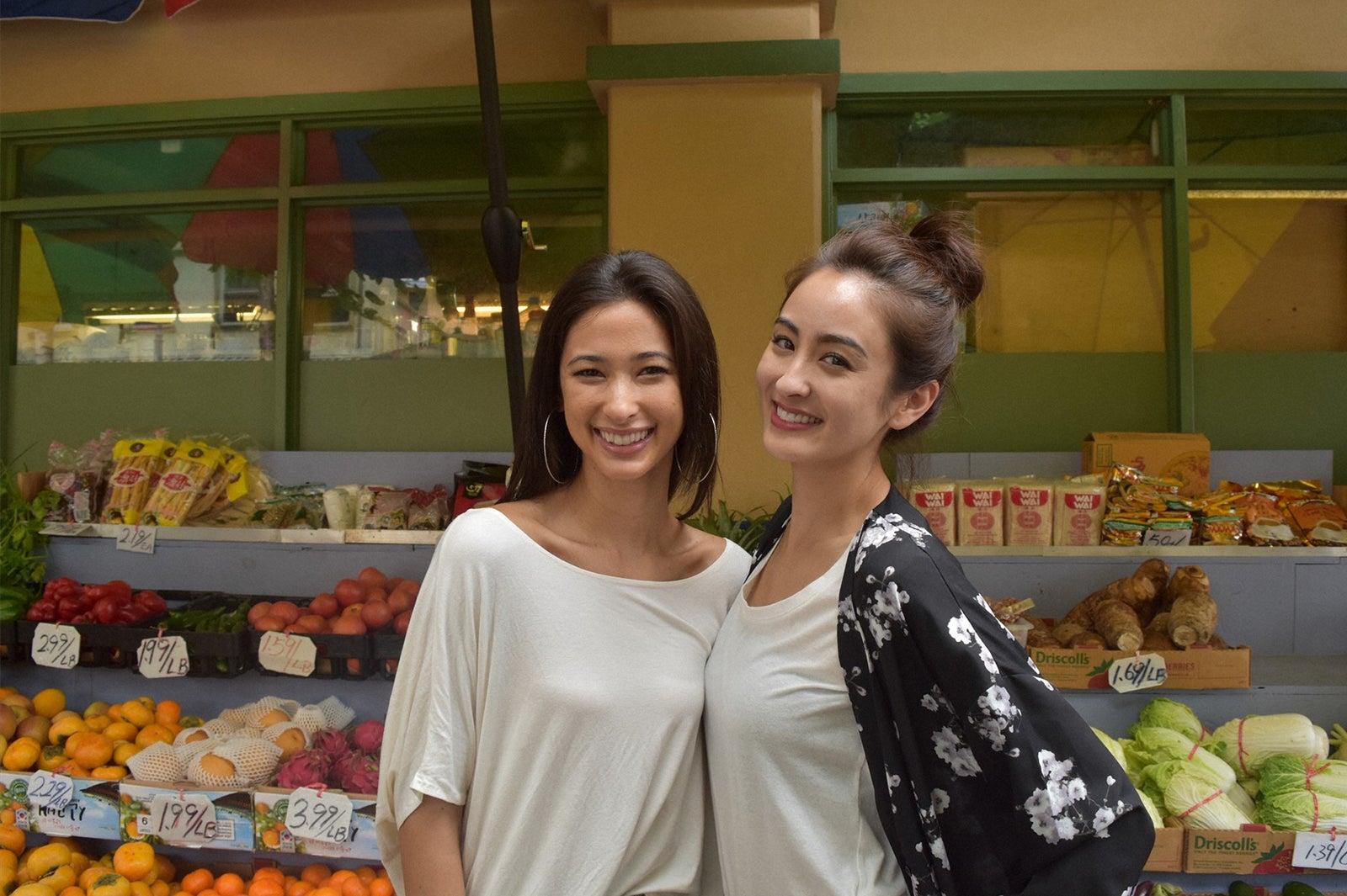 （左から）メロディー洋子、オードリー亜谷香／画像提供：TBS