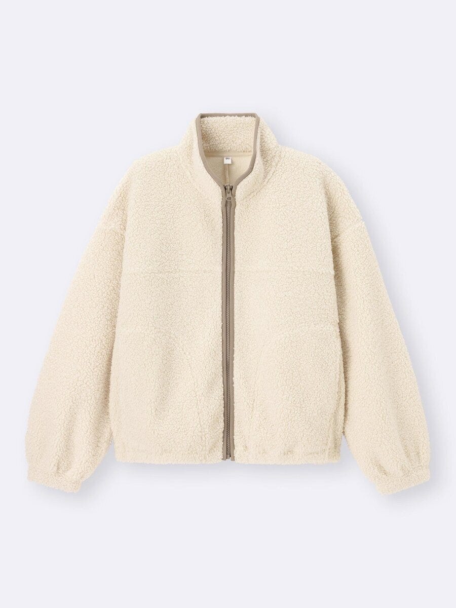 2026gu大人女子おすすめボアフリースブルゾン