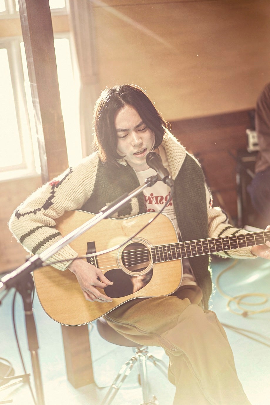 「菅田将暉 LIVE STREAMING VOL．2」より／撮影：上飯坂一