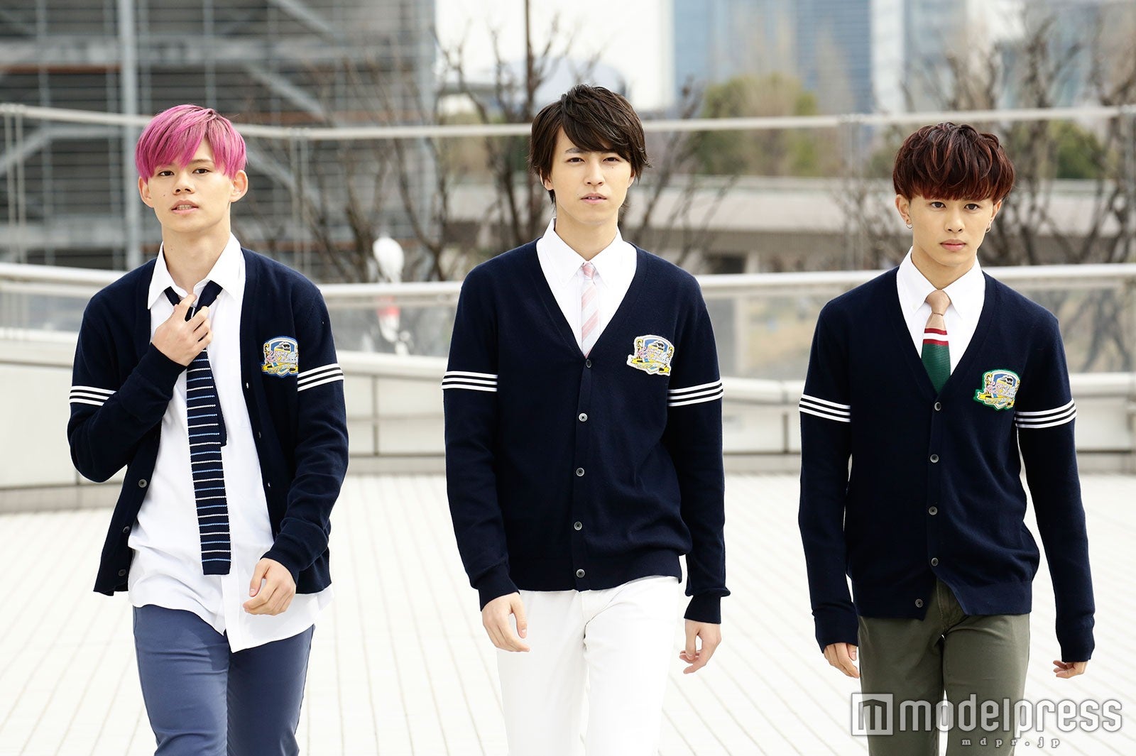 （左から）カイ、タカシ、タクヤ（C）フジテレビ