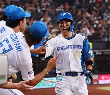 日本ハム・今川 4番起用は新庄監督からSNSメッセージで告げられる 重圧で「吐きそうでした」モイネロから値千金の同点弾