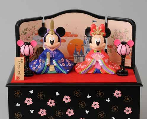 ミッキー&ミニーがひな祭りのお祝い