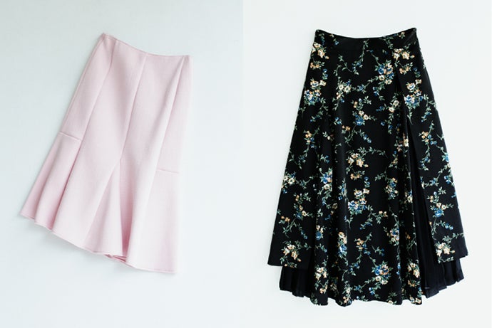 やっぱりトレンドを抑えたい！王道フェミニン＆毒ロマな“スカート”
