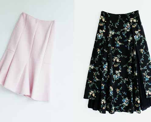 やっぱりトレンドを抑えたい!王道フェミニン&毒ロマな“スカート”
