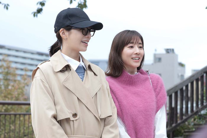 桜井ユキ、田中みな実(C)テレビ朝日