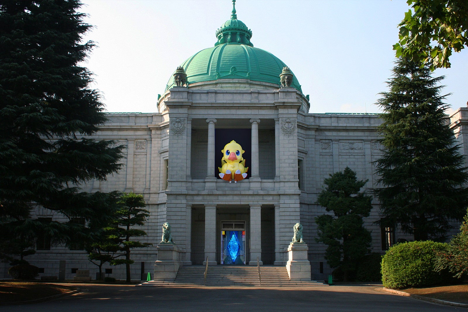 外観イメージ（C）SQUARE ENIX （C） FF40周年記念展実行委員会