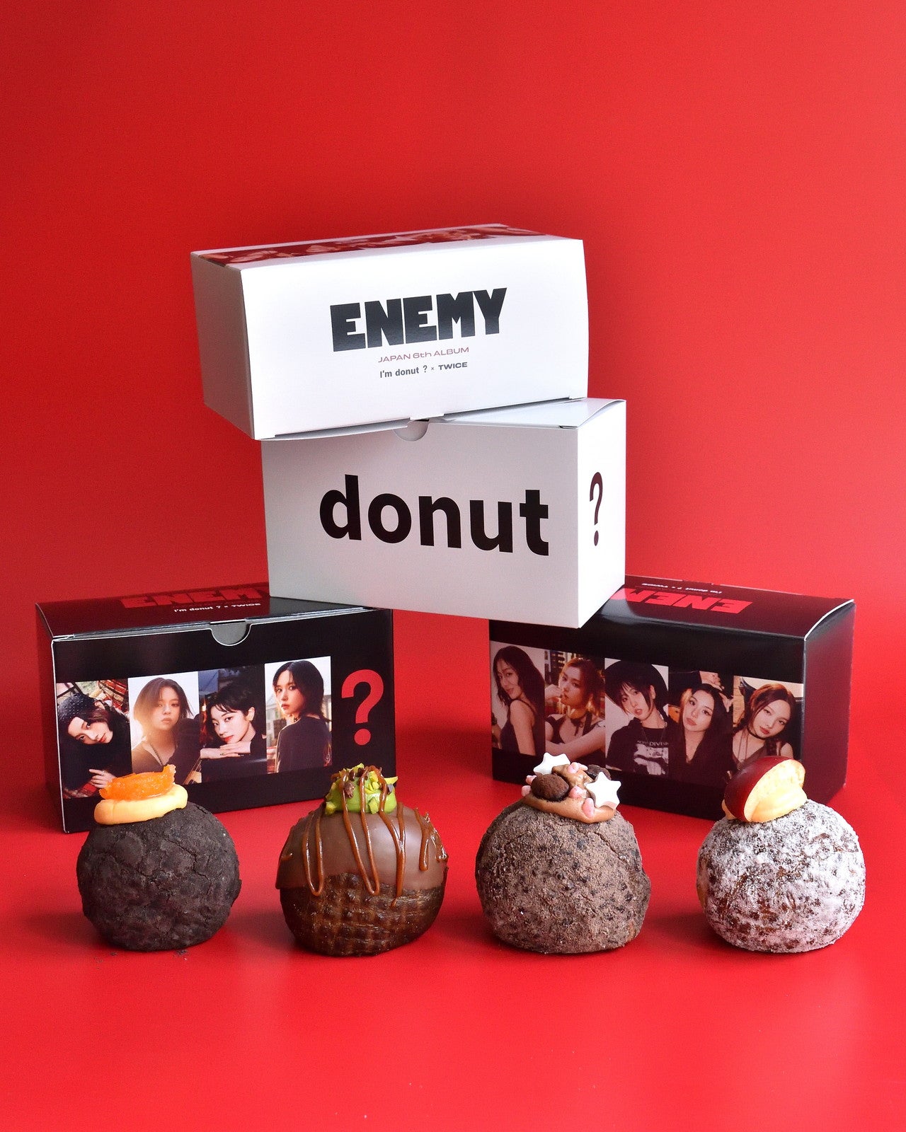 I’m donut ？ × TWICEコラボドーナツセット（写真はイメージ）／提供画像